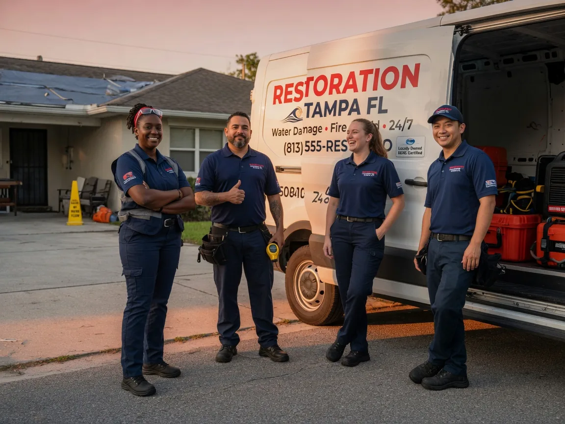 Water Damage Restoration company in Mccutchenville, OH