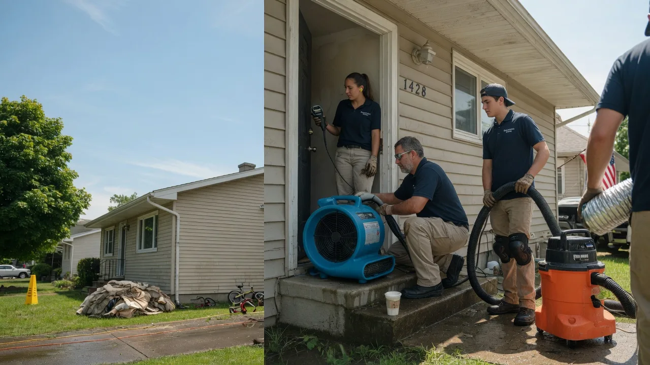 Water Damage Restoration in Mccutchenville, OH near me